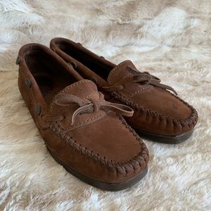 Minnetonka Suede Moccasins